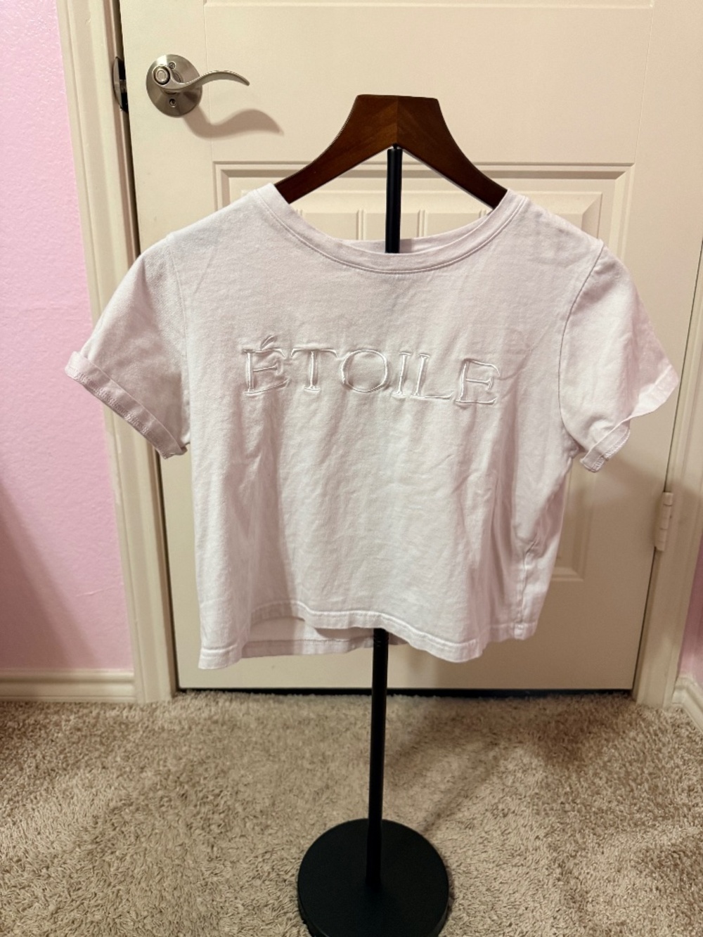 one after another NICE CLAUP "Étoile" women's t-shirt USA size OS / F in Japan